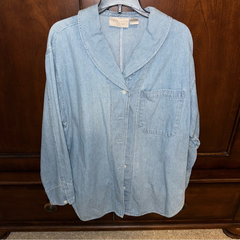 Van Heusen Light Blue Casual Shirt